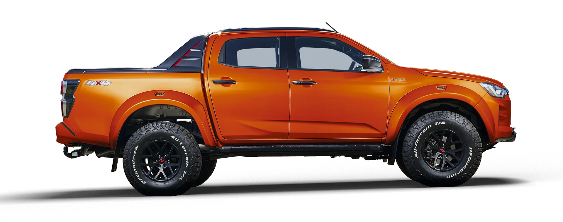 Fuzion Isuzu Desert Orange D-Max Double Cab Arctic